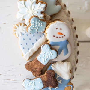 Let It Snow Dog Treat Mix