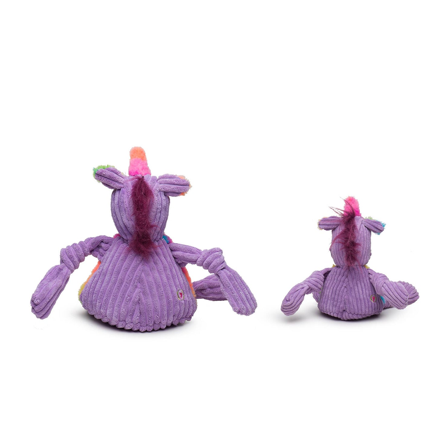 🌈🦄Rainbow Pride Unicorn Knottie® Plush Dog Toy
