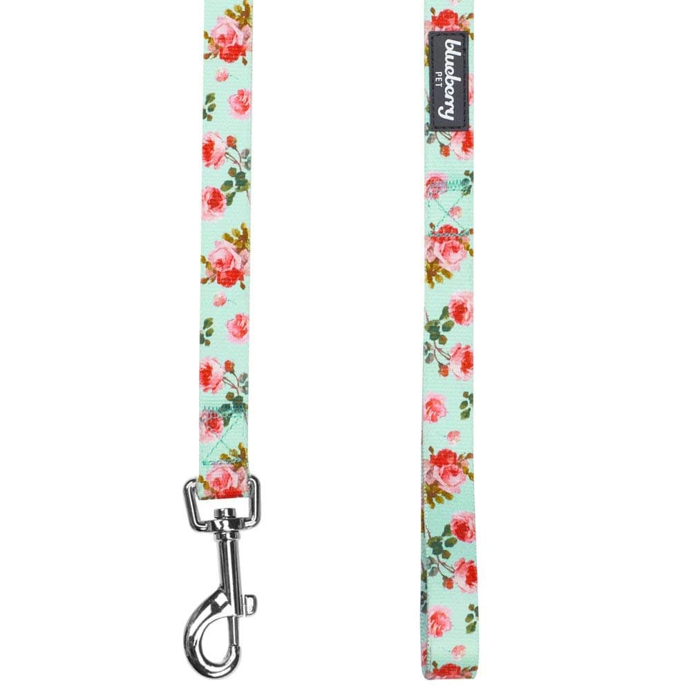 🌹 Floral Rose Dog Leash – Stylish, Durable & Versatile