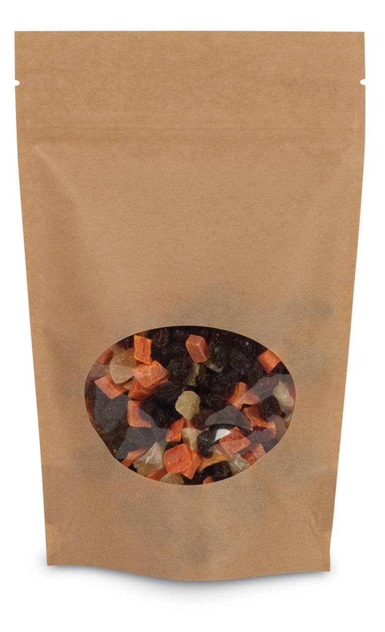 Kraft Stand Up Zipper Pouches