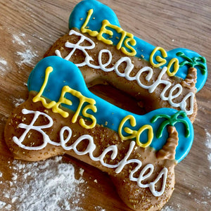 6 inch Beaches bone dog treats