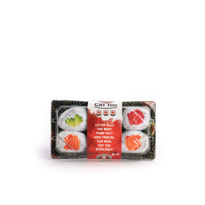 🍣🐾 Sushi Roll Cat Toy