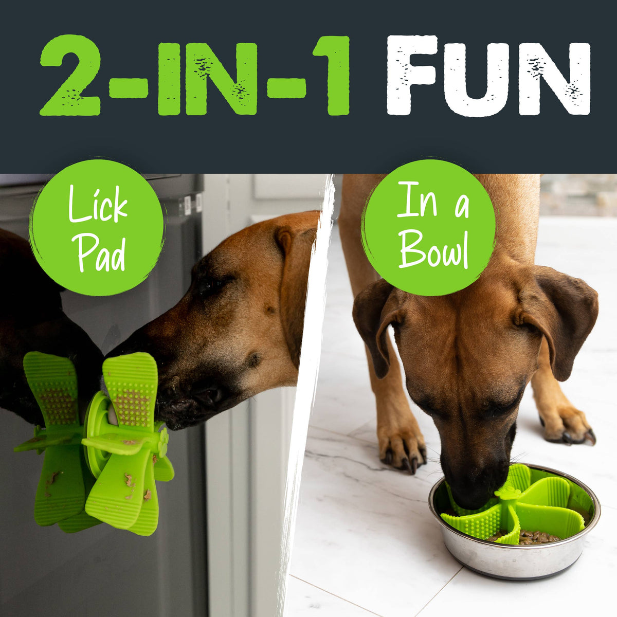 Interactive Silicone Slow Feeder Bowl Insert for Dogs 🐶🥣