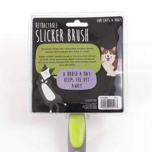 Retractable Slicker Brush