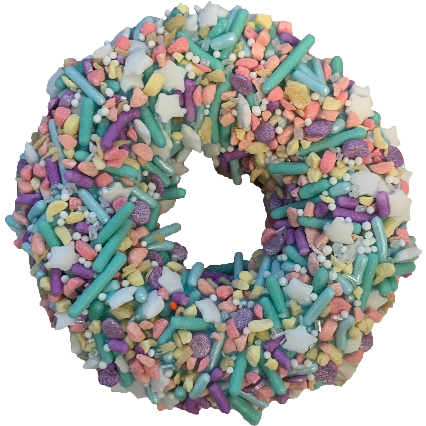 🌴💙 Gourmet Donut Spring/Summer Bay Breeze Dog Treat