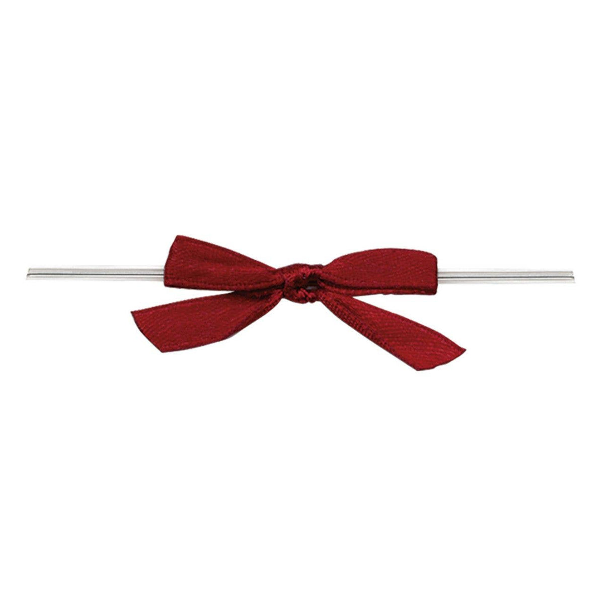 Mini Satin Twist Tie Bows