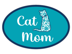 🐱Oval Magnet - Cat Mom