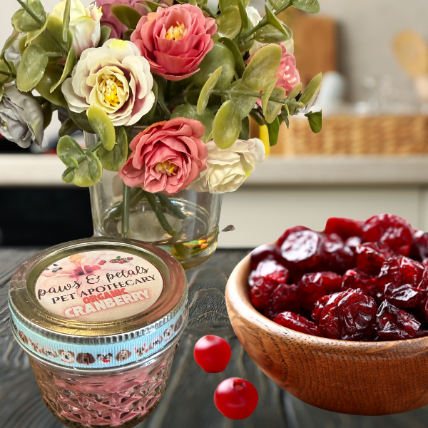 🍒🐾 Organic Cranberry Supplement for Dogs & Cats | Urinary + Immune Support ✨