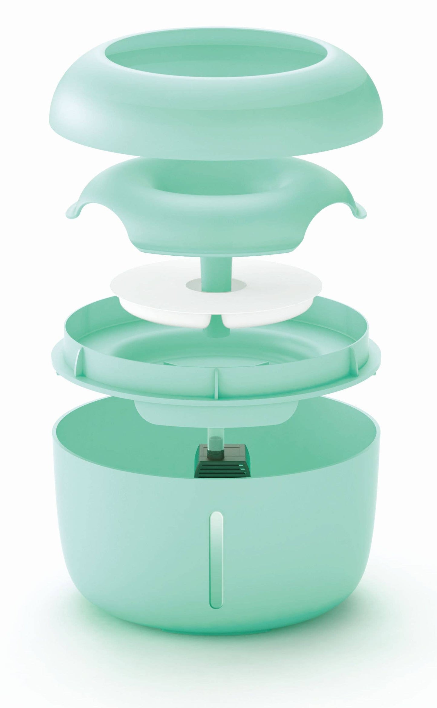 🐾💙Pet Life Moda-Pure Ultra-Quiet Dog & Cat Fountain Waterer