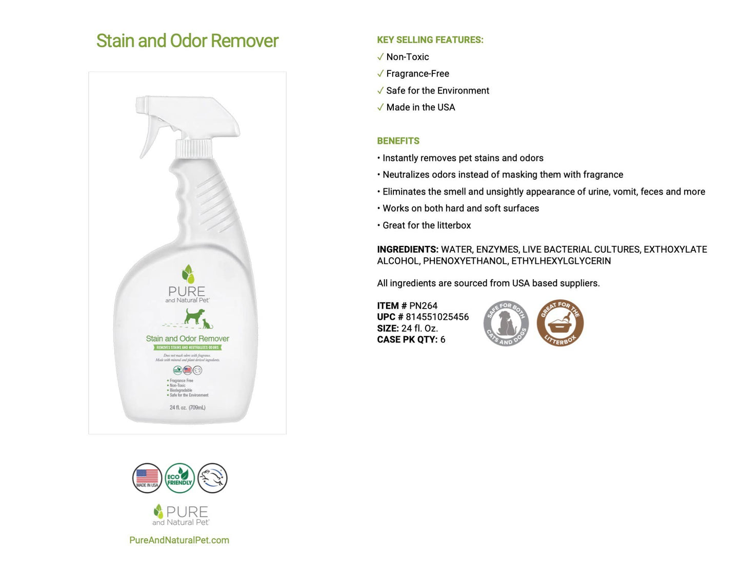 Stain and Odor Remover