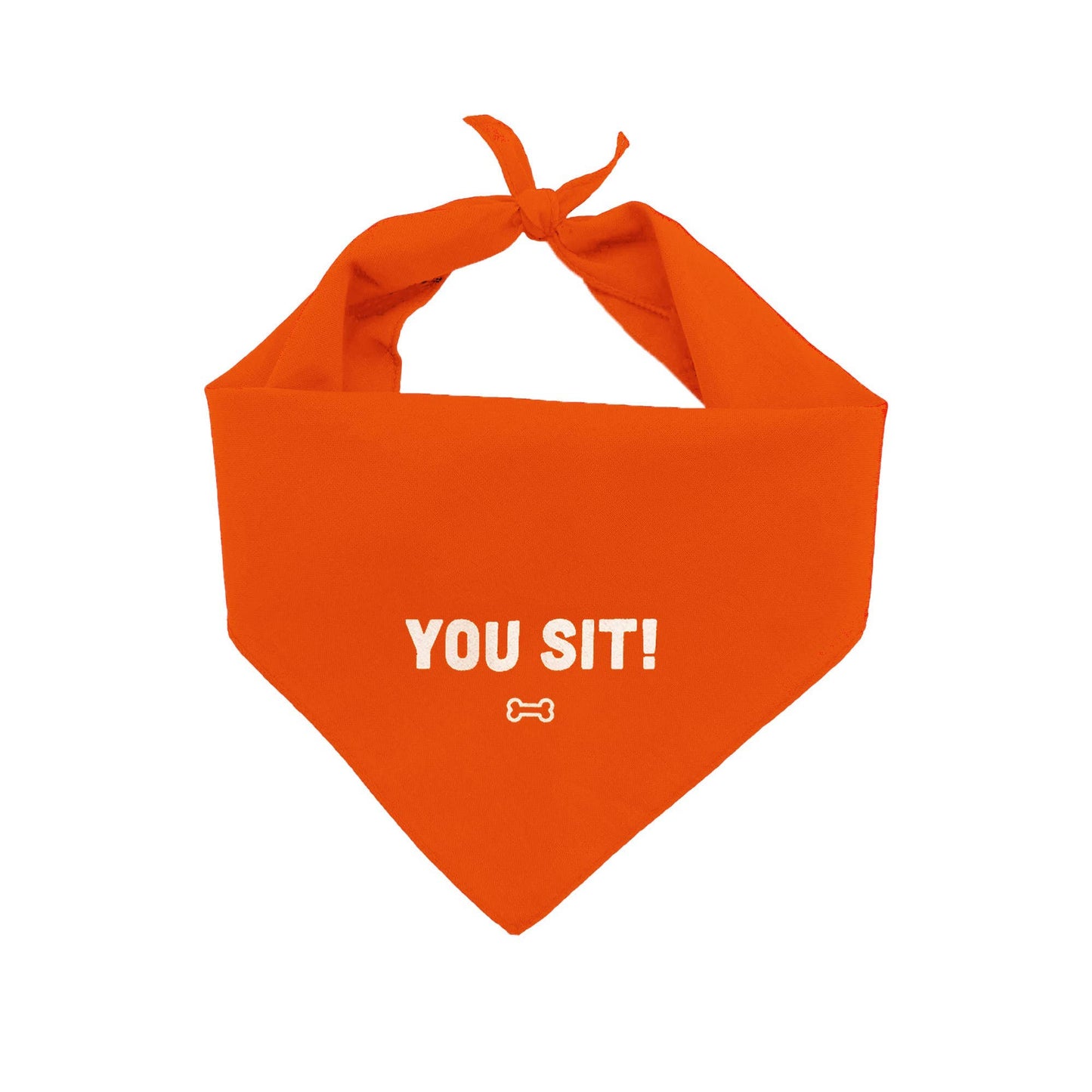 Sassy Pet Bandana - "You Sit"