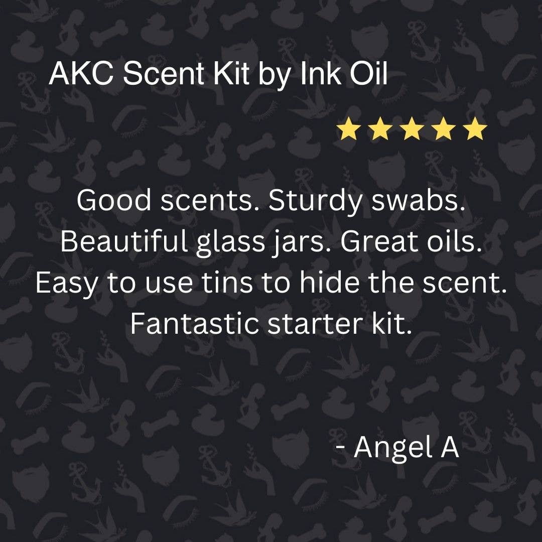 🐶👃 Pup Oils Beginner Scent Work Starter Kit – Portable Nose Work Training Set