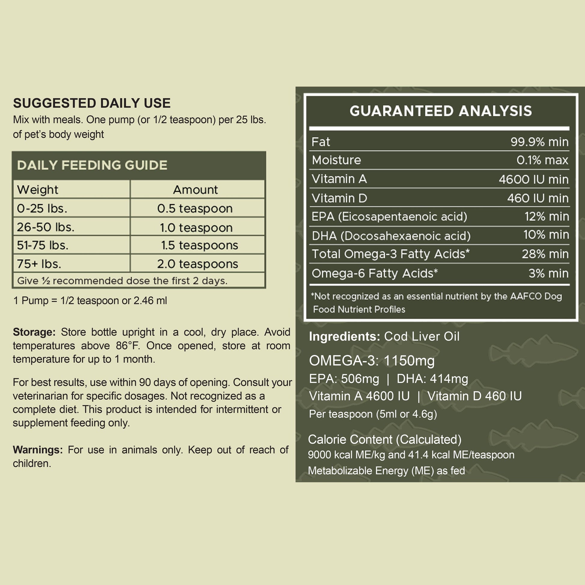 🐟✨ Wild Caught Cod Liver Oil