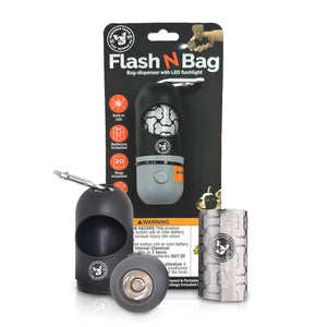 Flash N Bag LED-Lit Poop Bags Dispenser