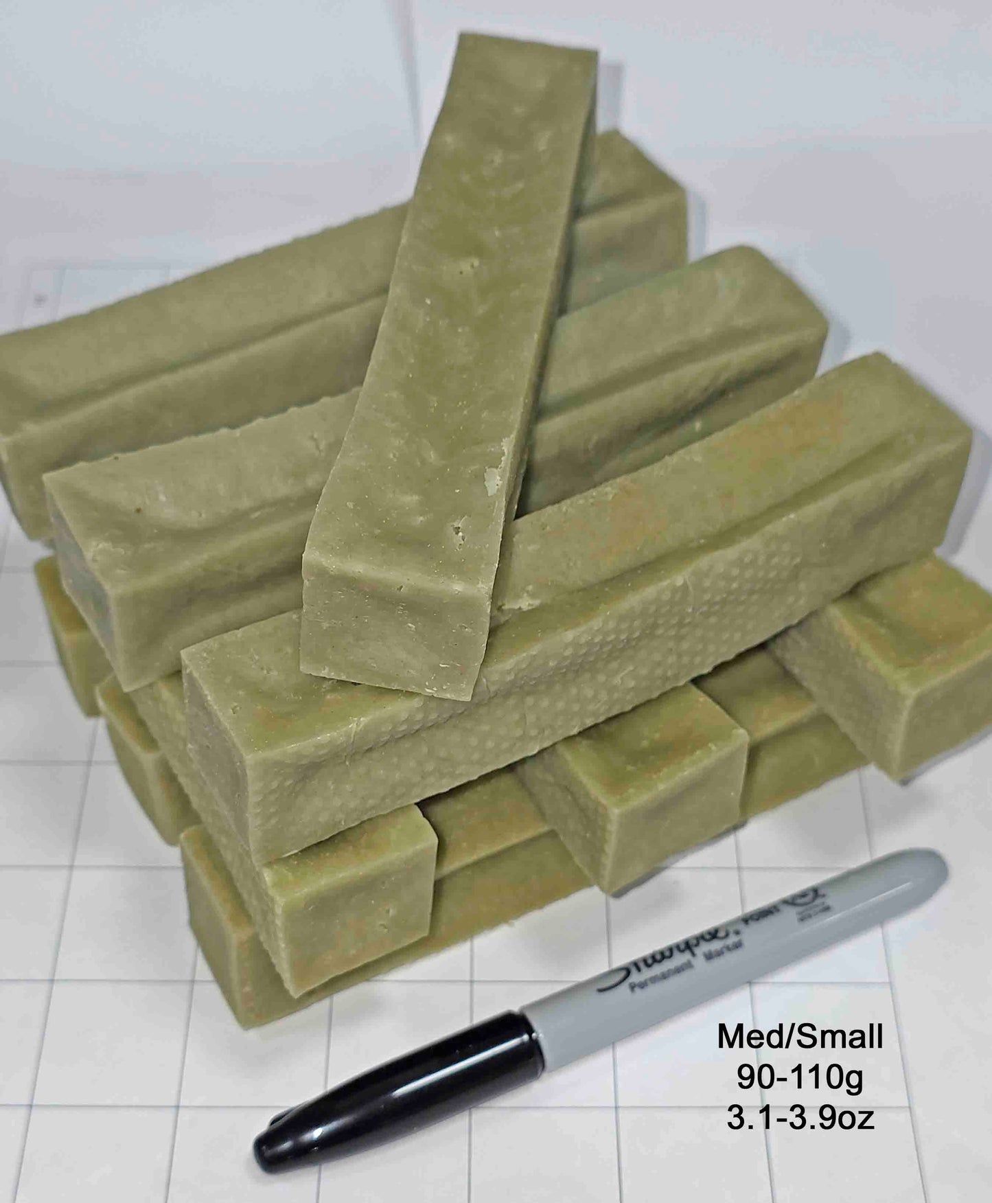 🧀🐾Dog Cheese Chew-Spirulina (X-Tiny, XS, M) EA