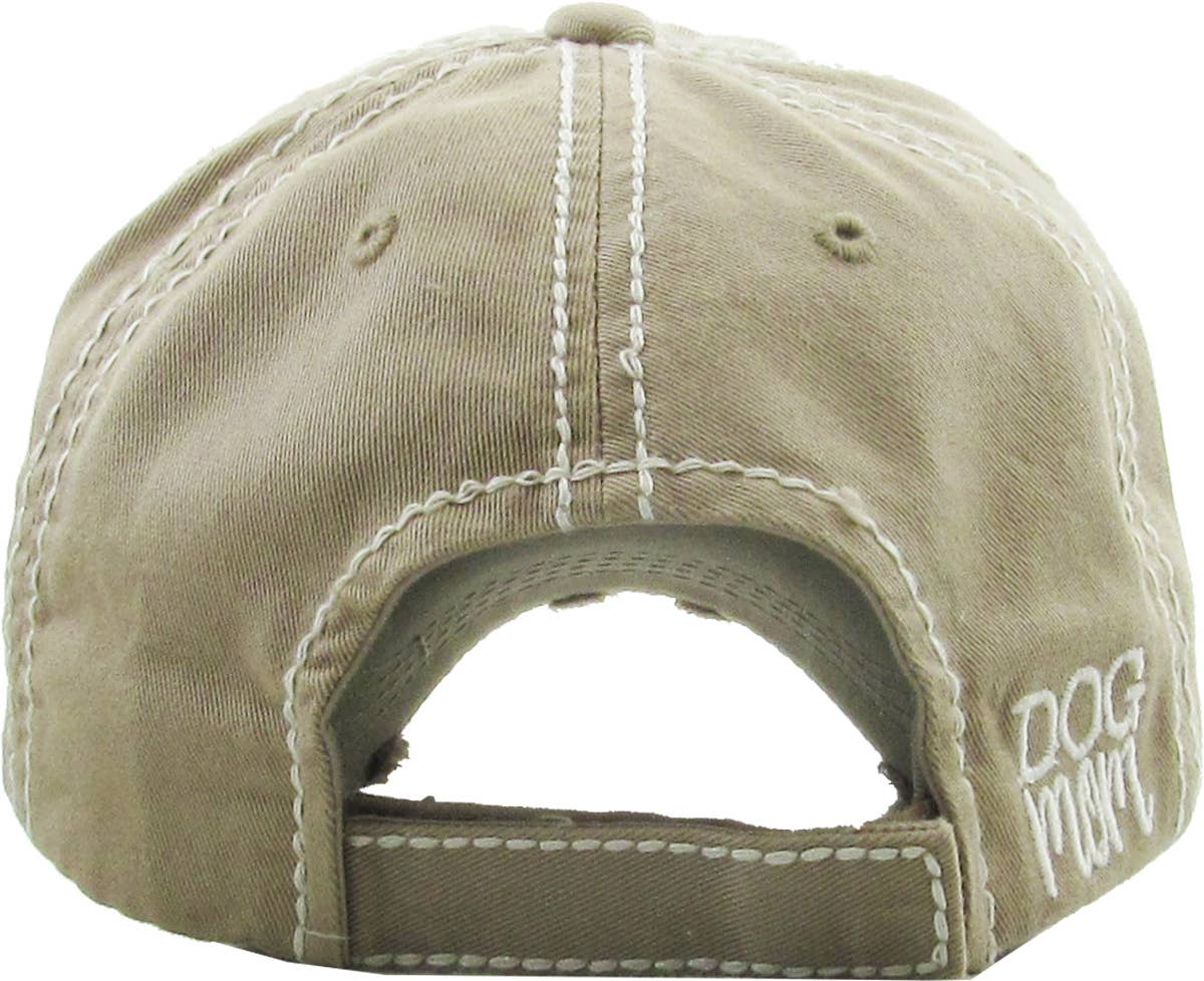 🐕💕🧢DOG MOM WASHED VINTAGE BALLCAP