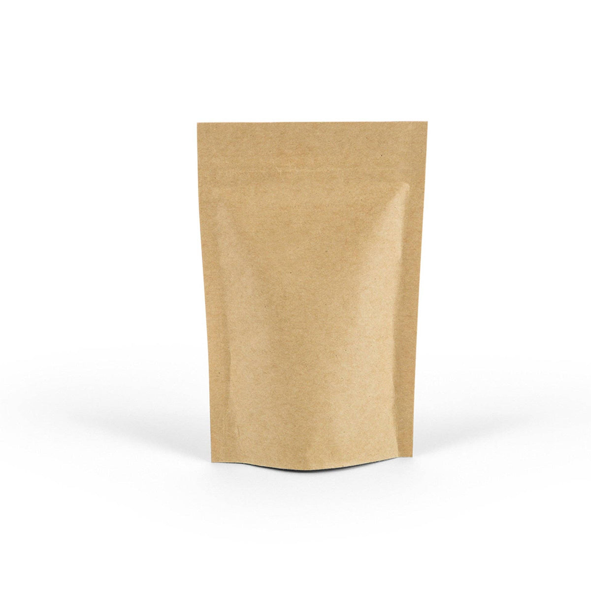 Kraft Stand Up Zipper Pouches
