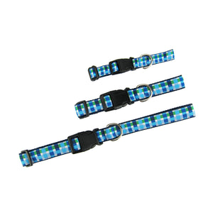Summer Plaid - Dog Collar