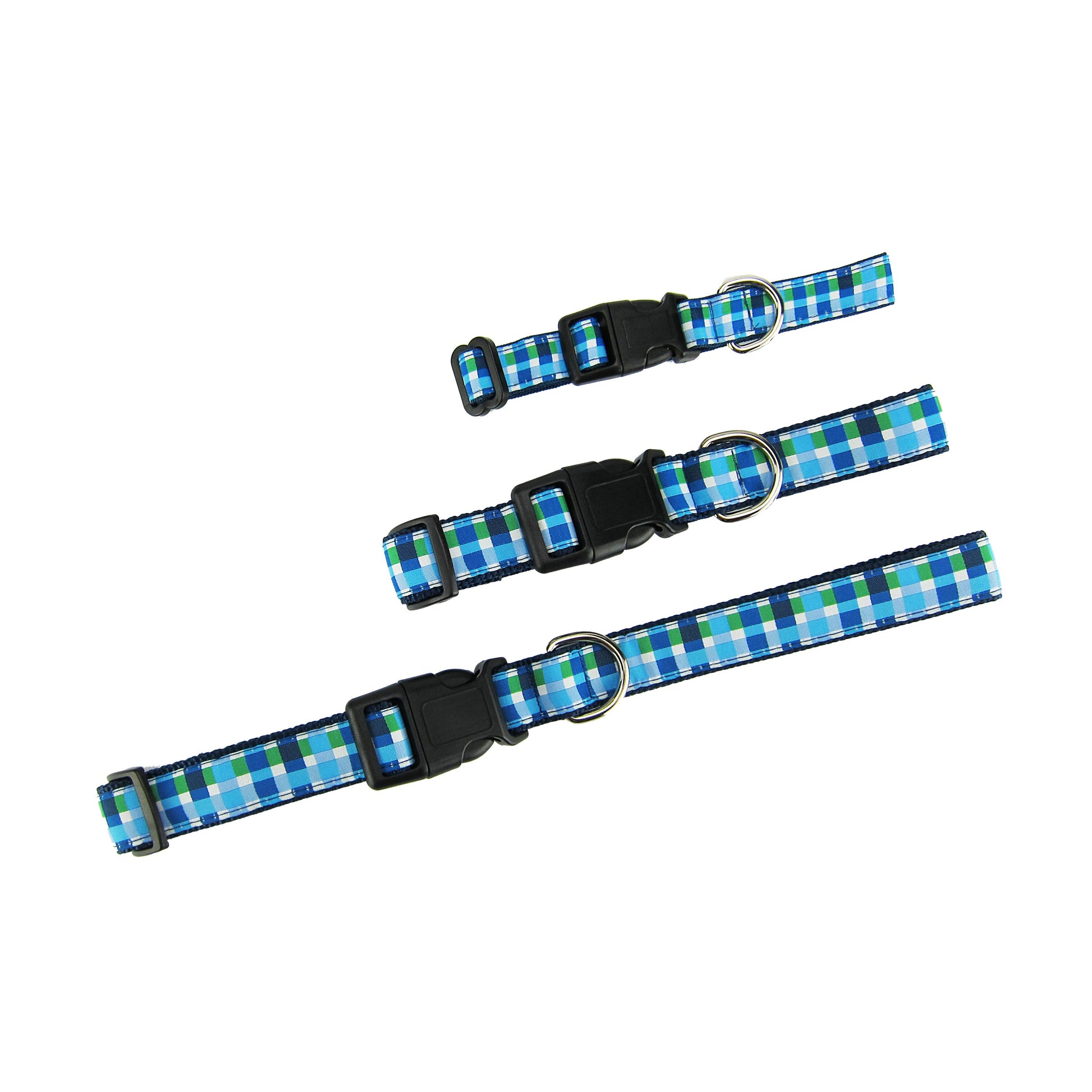 Summer Plaid - Dog Collar