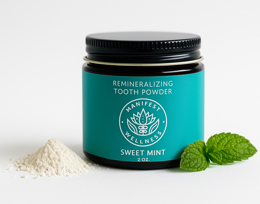 🌿🦷 Sweet Mint Remineralizing Tooth Powder