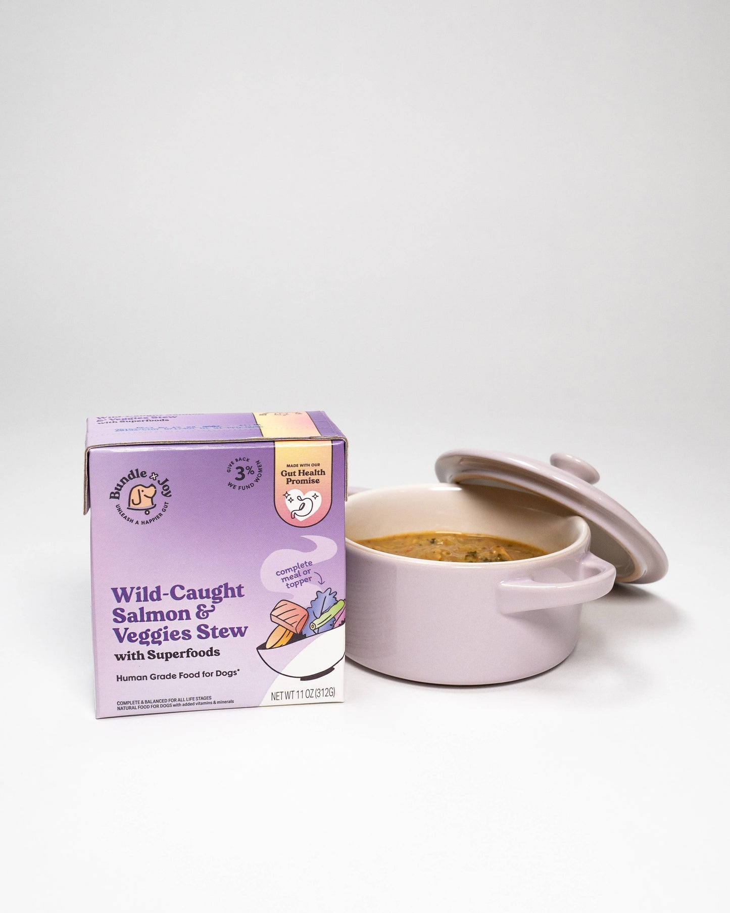 Wild-Caught Salmon & Veggies Superfood Stew 11 oz