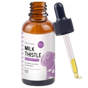 Milk Thistle Tincture for Dogs for Liver & Kidney Health