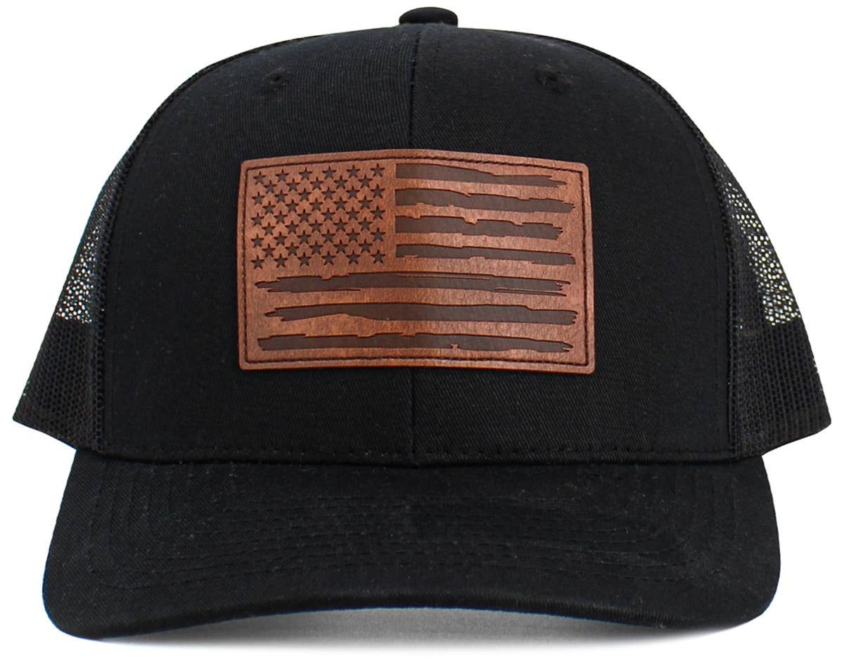 🦅🧢Flag Patch Mesh Ballcap