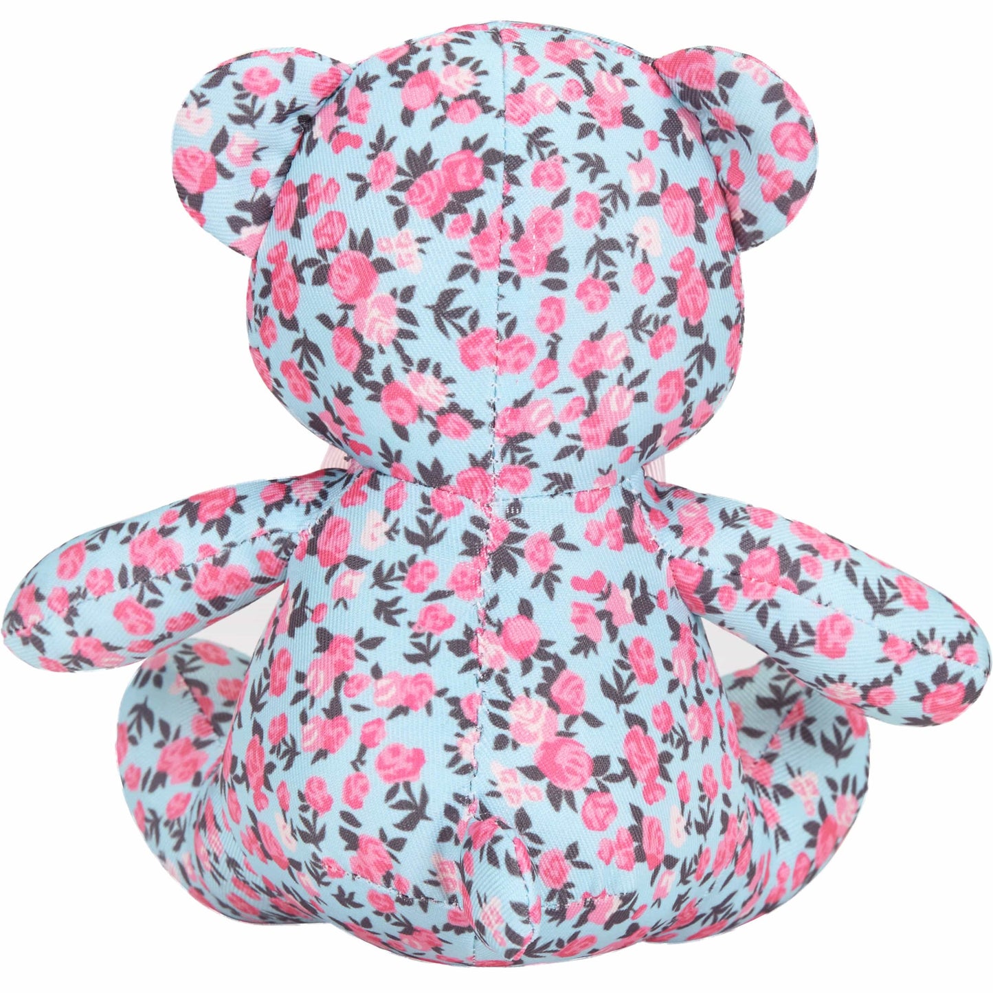 3 Colors, 6" Made Well Floral Print Bear Dog Toy