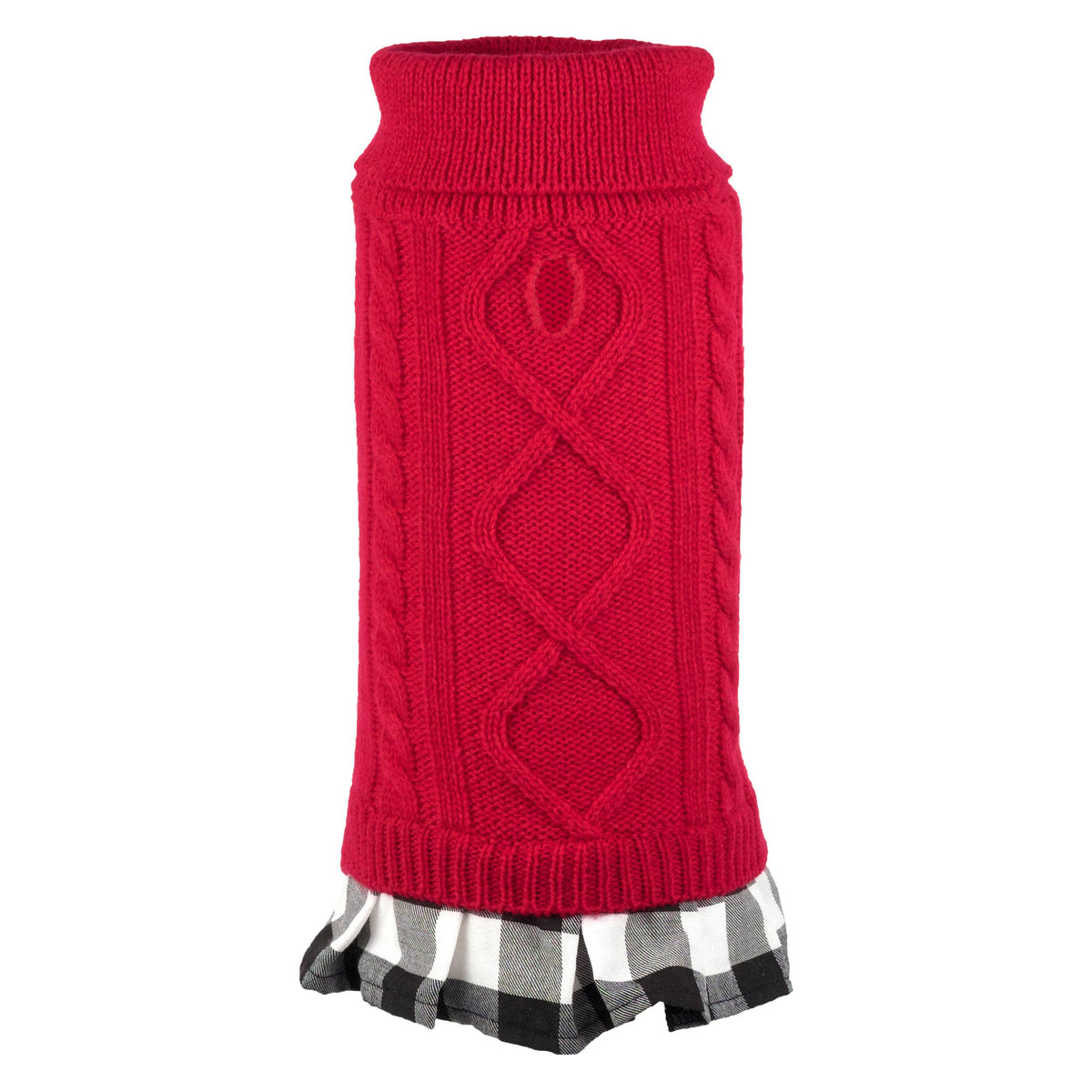 🧣 Turtleneck Sweater Dress