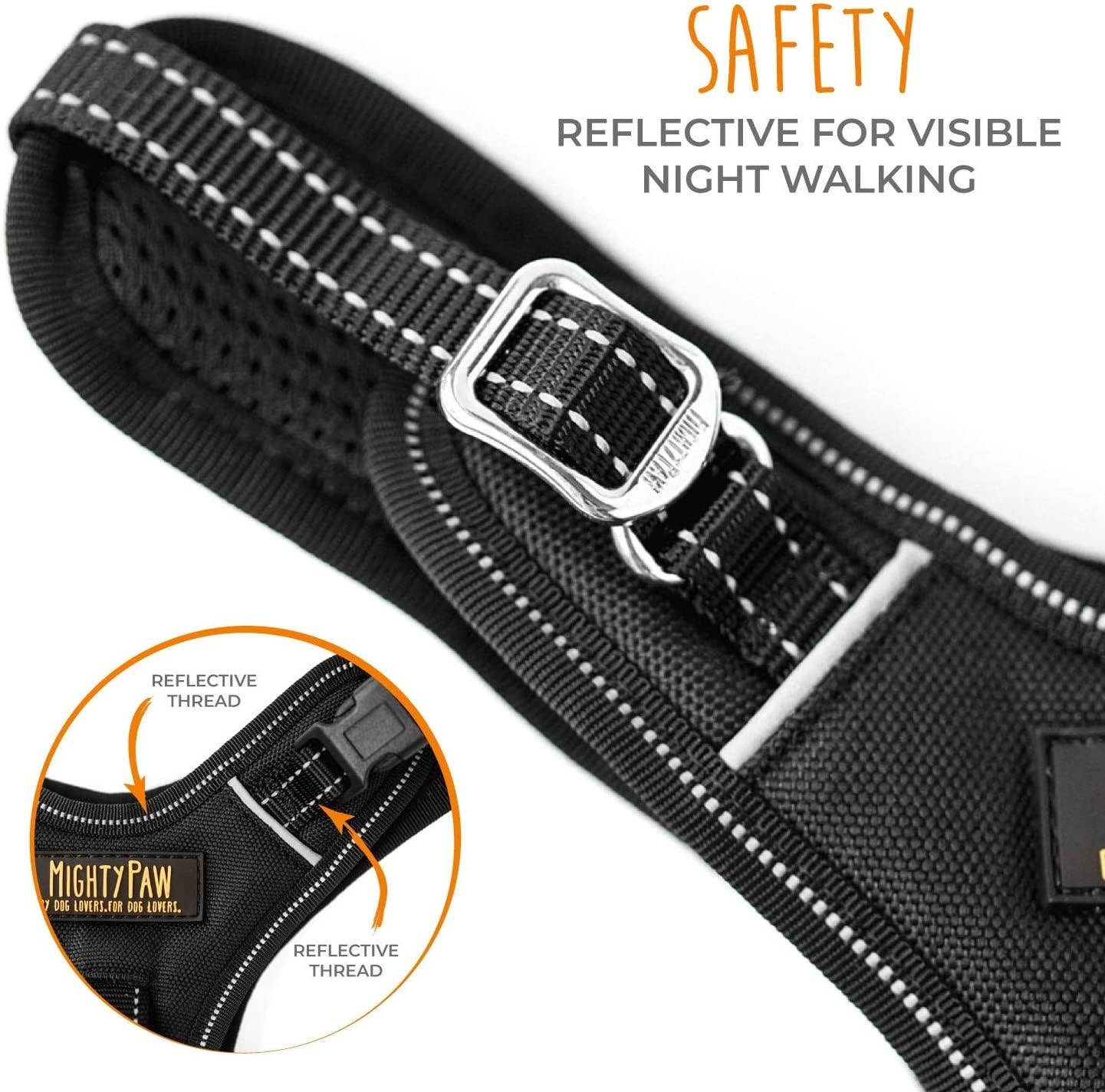 Mighty Paw Padded Adjustable Dog Harness 🐶🐾