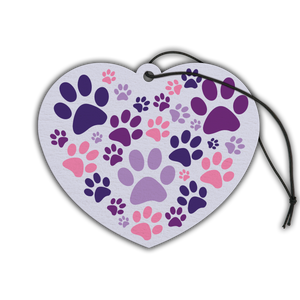 Air Freshener - Heart w' Paws