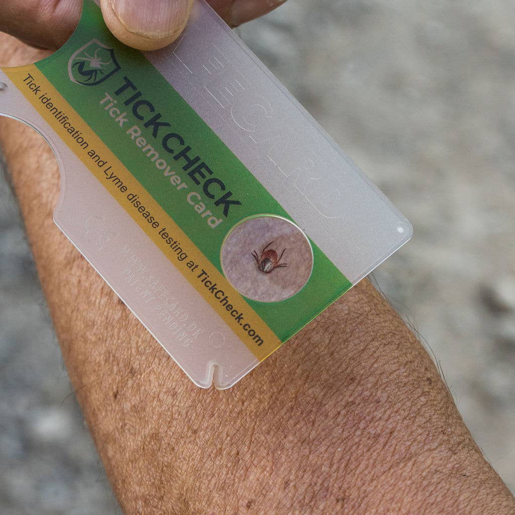 🪲 TickCheck Tick Remover Card | Wallet-Sized Tick Removal Tool 🐾