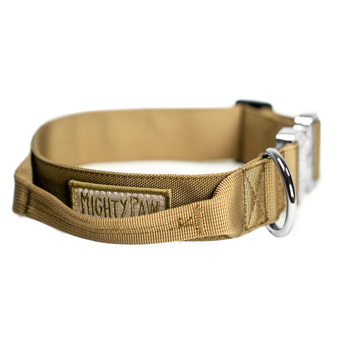 🛡️ Mighty Paw Tactical Dog Collar – Heavy-Duty Control for Powerful Pups 🐾