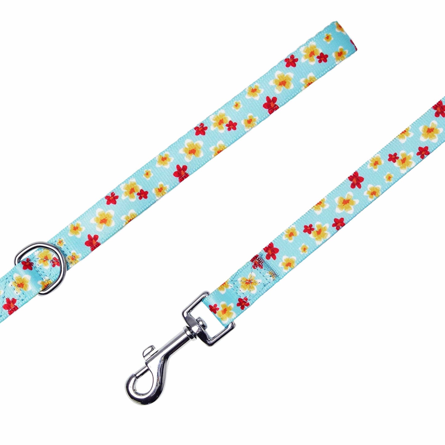 🌺🐾Plumeria Flower Dog Leash