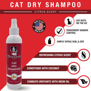Cat Dry Shampoo - Citrus