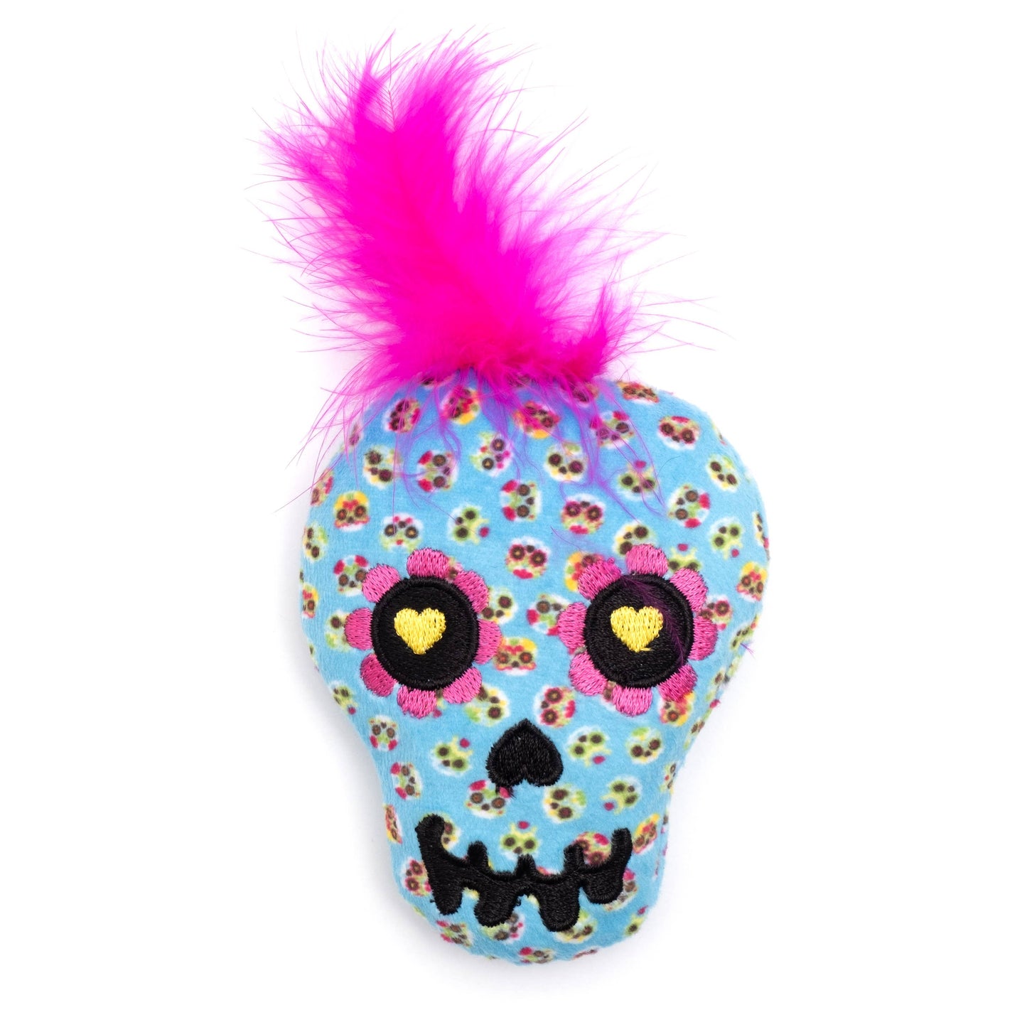 Sugar Skull Cat Toy