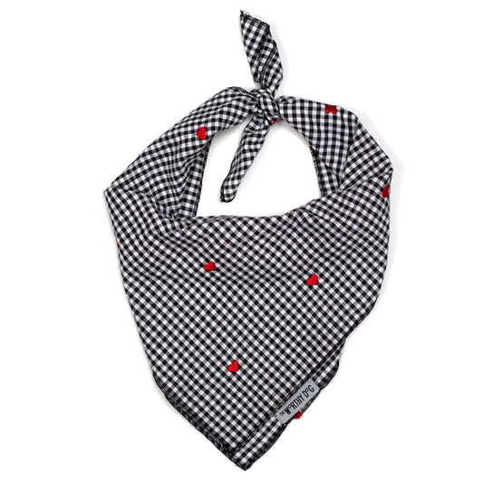 ❤️✨ Gingham Hearts Bandana