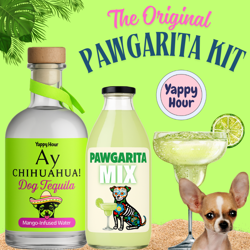 🍹🐾 Yappy Hour™ Original Dog Margarita Kit 🌵🐶