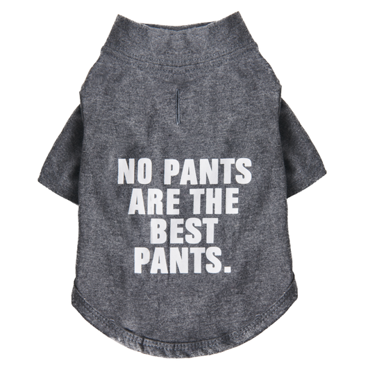 🐶✨No Pants Are The Best Pants Pet T‑Shirt