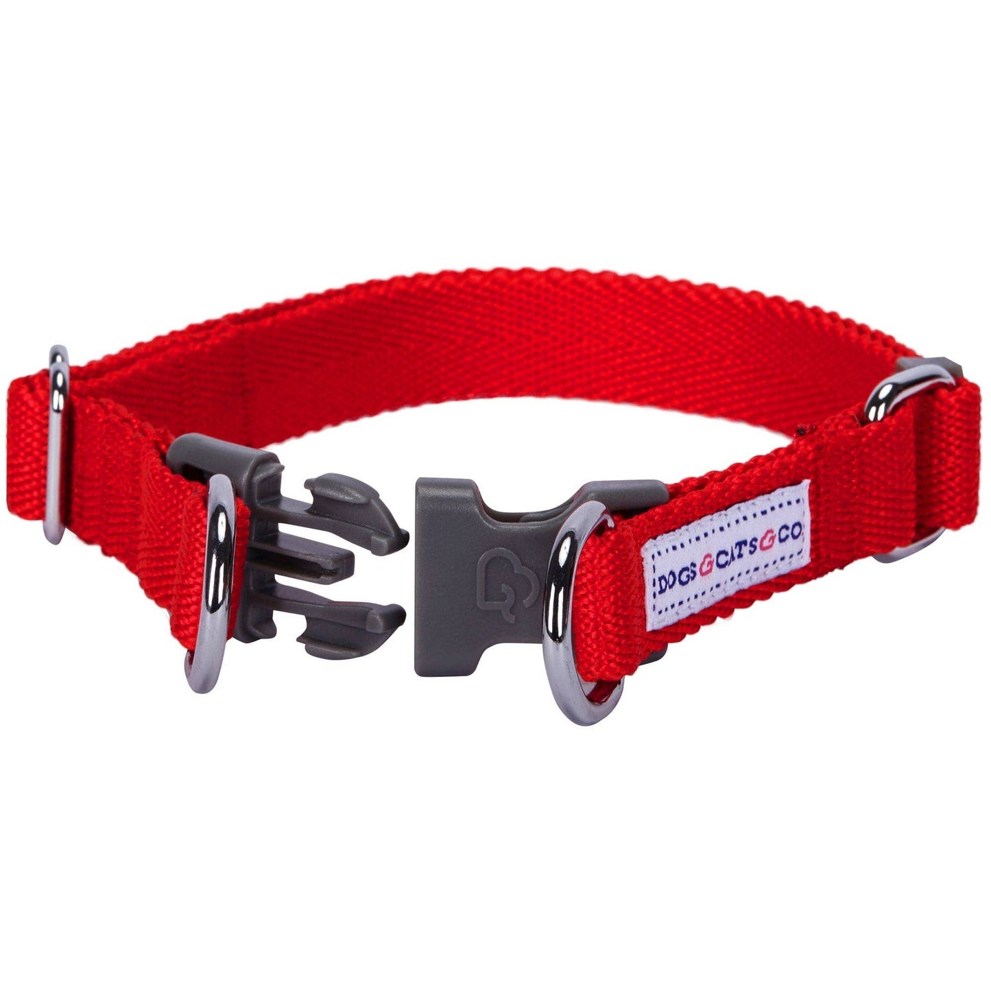 ✨ Dogs & Cats & Co. Double D-Ring Dog Collar 🐾