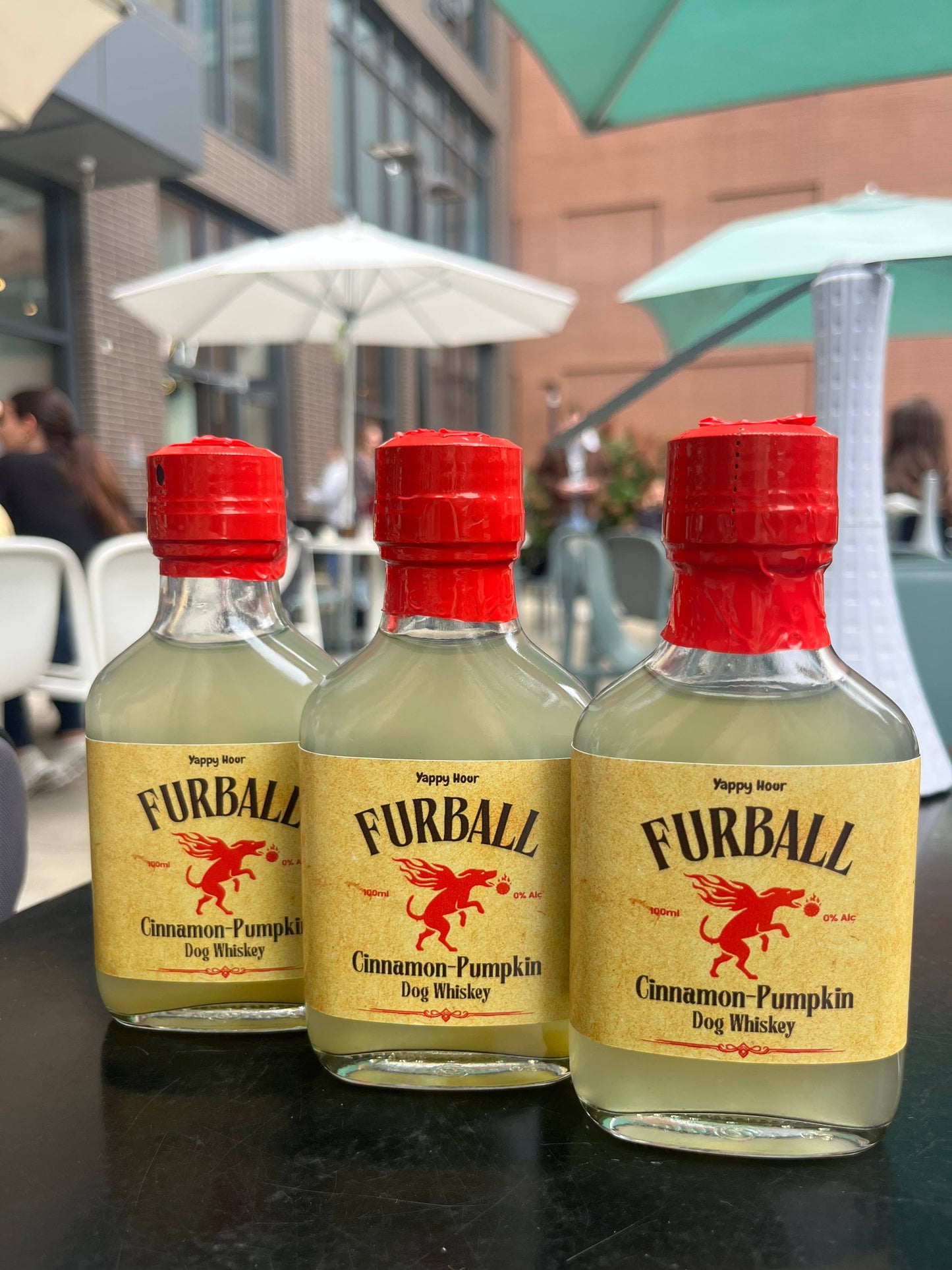 Furball Dog Whiskey Minis 100ml | Pumpkin