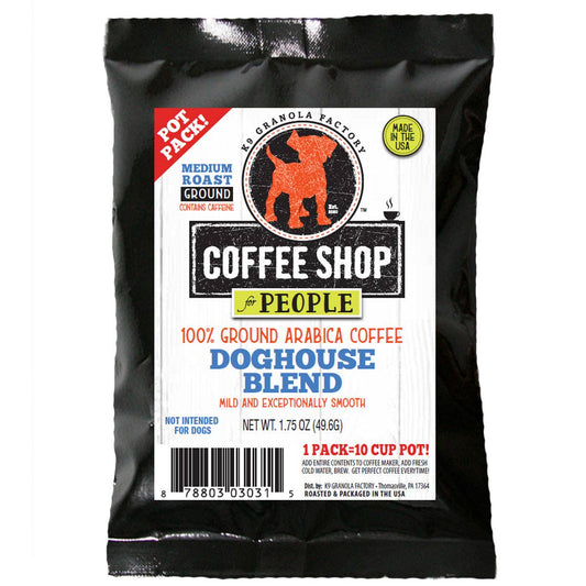 Doghouse Blend - 100% Ground Arabica Coffee