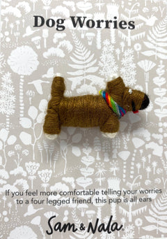 Worry Dog- Worry Doll for dog lovers (hand made and fair tra