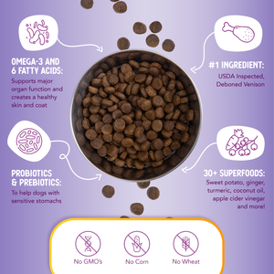 Grain Free Venison Sweet Potato
