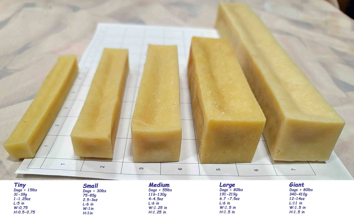 Dog Cheese Chew - Large - Himalayan Yak Chew ~6.7oz