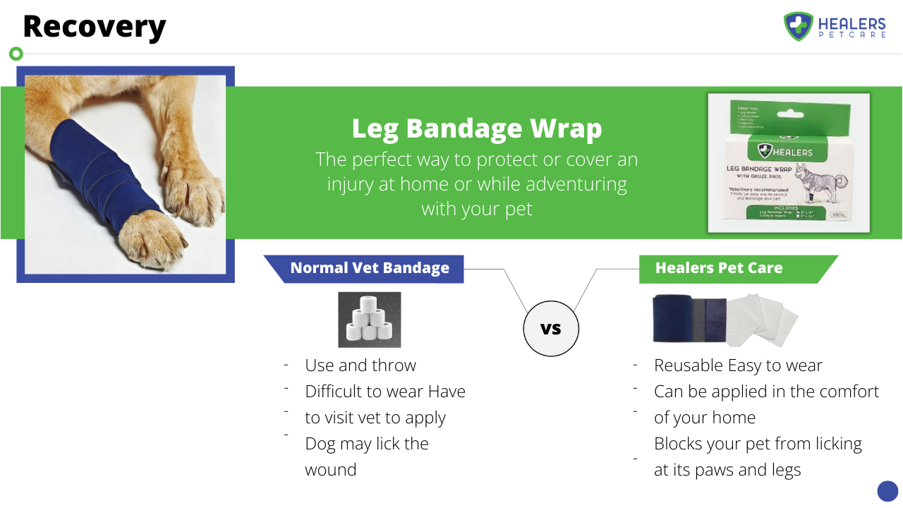 🩹🐾 Healers Gauze Replacements – 2" Non-Stick Pads (8 Pack) | Clean, Comfortable Wound Care for Dogs
