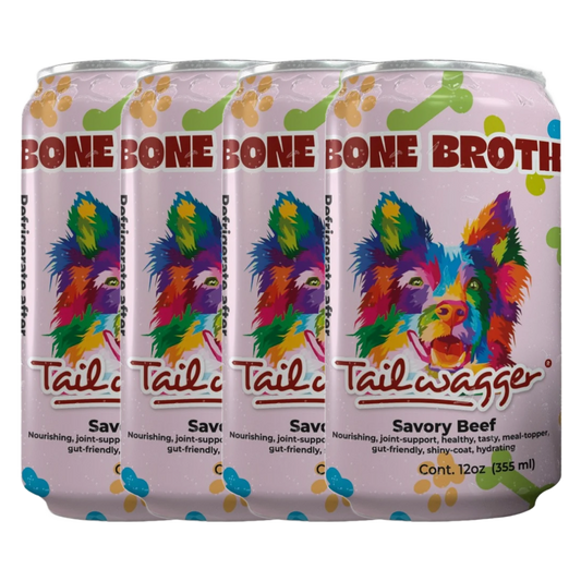 🧊🐾 Tailwagger Savory Beef Bone Broth