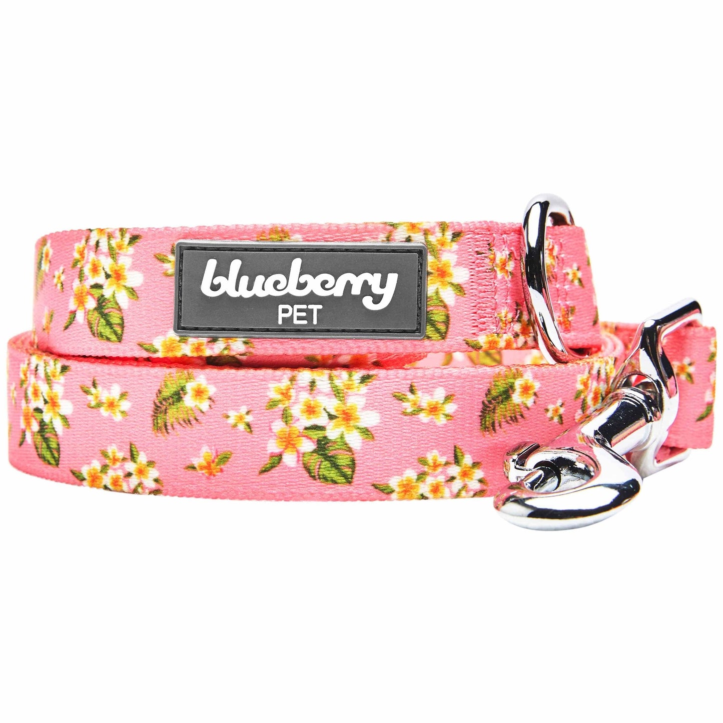 🌺🐾Plumeria Flower Dog Leash