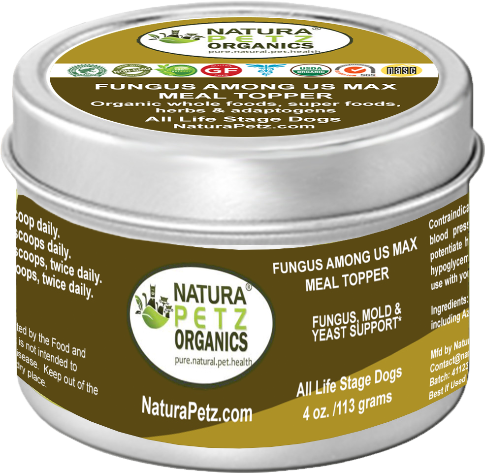 🌿🐾 Fungus Among Us™ Max Meal Topper – Daily Immune & Microbial Balance Support for Dogs & Cats 🐶🐱✨