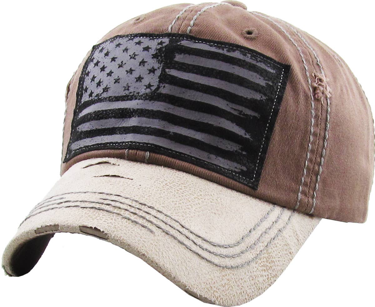 🧢✨Flat Patch Vintage Cap